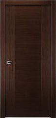 WDMA 18x80 Door (1ft6in by 6ft8in) Interior Swing Wenge Prefinished Gentle Modern Single Door 1