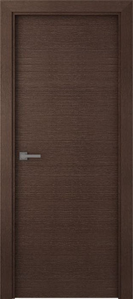 WDMA 18x80 Door (1ft6in by 6ft8in) Interior Pocket Wenge Prefinished Maya Modern Single Door 1