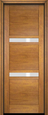 WDMA 18x80 Door (1ft6in by 6ft8in) Exterior Swing Mahogany 132 Windermere Shaker or Interior Single Door 1