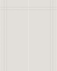 WDMA 20x80 Door (1ft8in by 6ft8in) Interior Swing Smooth F4010 MDF Modern Flush Double Door 1