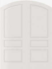 WDMA 20x80 Door (1ft8in by 6ft8in) Interior Swing Smooth 3060 MDF Pair 3 Panel Arch Top / Panel Double Door 1