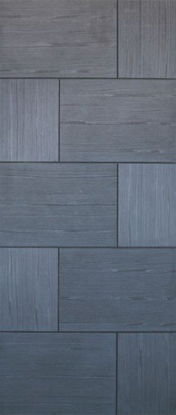 WDMA 24x80 Door (2ft by 6ft8in) Interior Swing Woodgrain Contemporary Modern Ash Gray Single Door MD 16 1