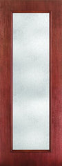 WDMA 24x96 Door (2ft by 8ft) Exterior Mahogany Fiberglass Impact Door 8ft Full Lite Rainglass 1