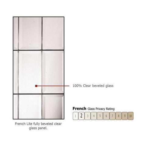 WDMA 32x80 Door (2ft8in by 6ft8in) Exterior Mahogany 80in Full Lite French Door 3