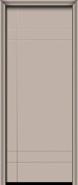 WDMA 32x96 Door (2ft8in by 8ft) Exterior Smooth IMPACT | 96in Inglewood Solid Contemporary Door 1