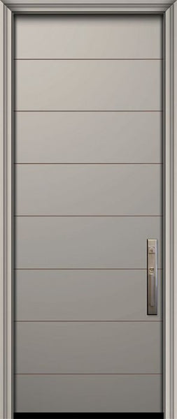 WDMA 32x96 Door (2ft8in by 8ft) Exterior Smooth 96in Westwood Solid Contemporary Door 1