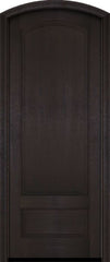 WDMA 34x78 Door (2ft10in by 6ft6in) Exterior Swing Mahogany 3/4 Arch Panel Arch Top Entry Door 2