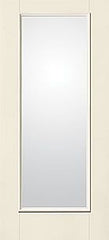 WDMA 34x80 Door (2ft10in by 6ft8in) French Smooth Fiberglass Impact Door Full Lite Clear 6ft8in 1