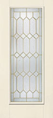 WDMA 34x80 Door (2ft10in by 6ft8in) Exterior Smooth CrystallineTM Full Lite W/ Stile Lines Star Single Door 1