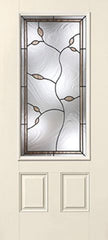 WDMA 34x80 Door (2ft10in by 6ft8in) Exterior Smooth Avonlea 3/4 Lite 2 Panel Star Single Door 1