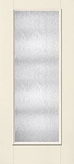 WDMA 34x80 Door (2ft10in by 6ft8in) French Smooth Fiberglass Impact Door Full Lite With Stile Lines Chord 6ft8in 1