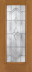 WDMA 34x80 Door (2ft10in by 6ft8in) Exterior Oak Fiberglass Impact Door Full Lite Concorde 6ft8in 2