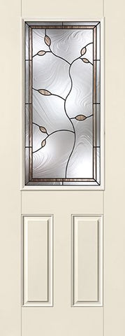 WDMA 34x96 Door (2ft10in by 8ft) Exterior Smooth Fiberglass Impact Door 8ft 1/2 Lite Avonlea 2