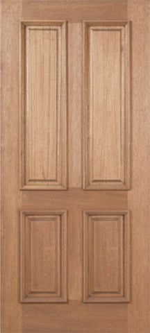 WDMA 42x80 Door (3ft6in by 6ft8in) Exterior Mahogany Martin Single Door 1