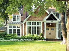 WDMA 52x80 Door (4ft4in by 6ft8in) Exterior Smooth MaplePark Craftsman Lite 2 Panel Star Door 2 Sides 3