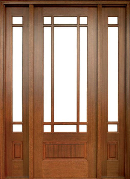 Mahogany French Doors