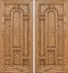 WDMA 60x80 Door (5ft by 6ft8in) Exterior Oak Carrick Double Door - 6ft8in Tall 1