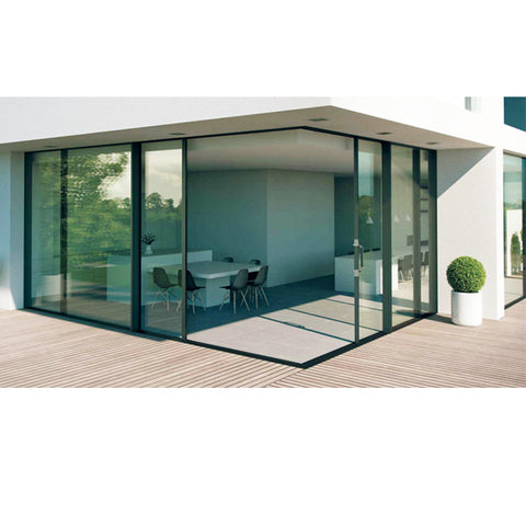 China WDMA Aluminium alloy sliding door Aluminum Sliding Doors 