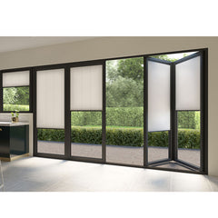 China WDMA Aluminium Glass Folding Windows And Bifolding Doors