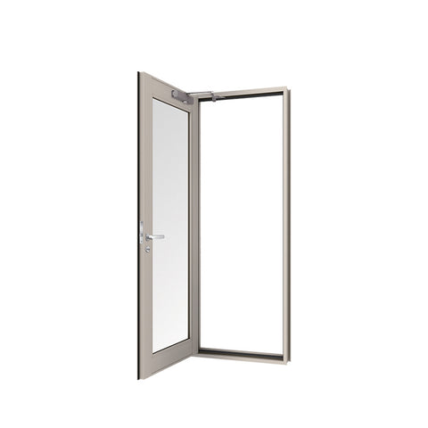 China WDMA Iron Glass Door