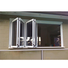 China WDMA Aluminum Bi Folding Window