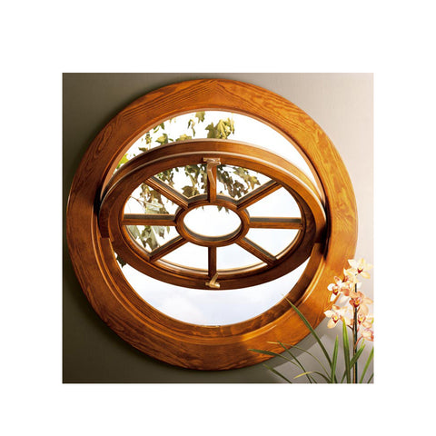 WDMA Aluminum Cladding Wood Window Pivoting Window Round Window Circle Window