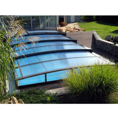 WDMA Polycarbonate Swimming Pool Cover Aluminum