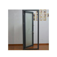 China WDMA Arch Top Oval Tempered Stained Glass Office Casement Overhead Door Window Aluminum Inserts Mechanism