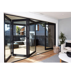 WDMA aluminium door Aluminum Folding Doors 