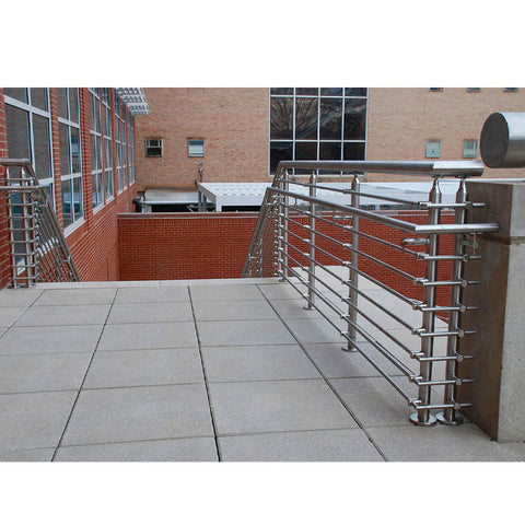 China WDMA glass railing stainless steel Balustrades Handrails 