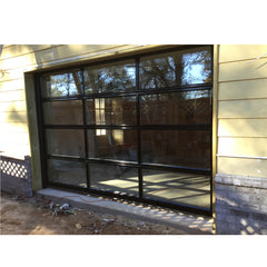 China WDMA Garage Doors With Pedestrian Door