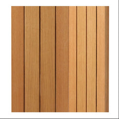 China WDMA Bi Fold Wood Door In Patio For Houses