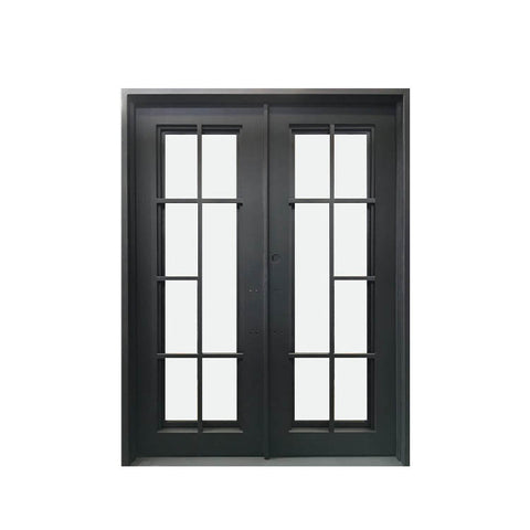 China WDMA wrought iron door iron entrance door 