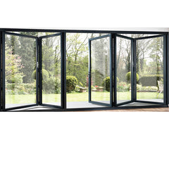 WDMA folding storm door Aluminum Folding Doors 