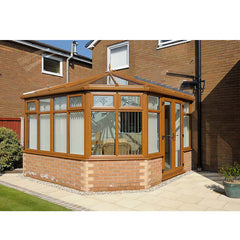 China WDMA glass house garden Aluminum Sunroom 