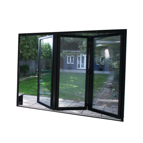China WDMA terrace door accordion Aluminum Folding Doors 