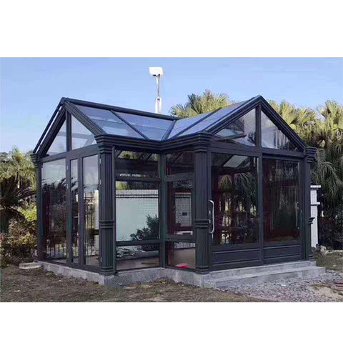 China WDMA glass sunroom panels Aluminum Sunroom 