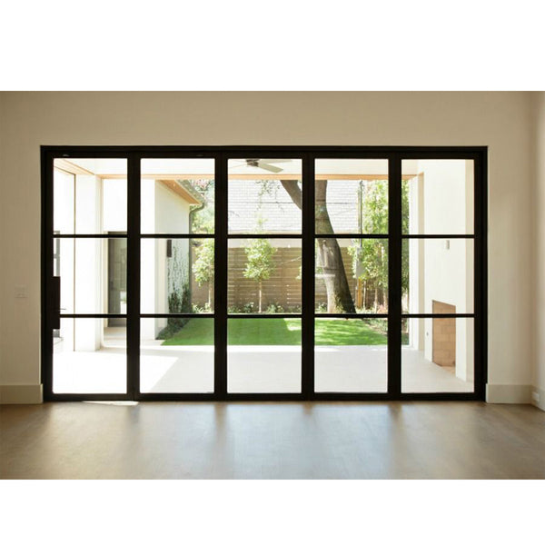 WDMA European Design Thermal Break Folding Pocket Patio Screen Doors