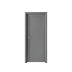 WDMA double wood front door with glass Wooden doors 