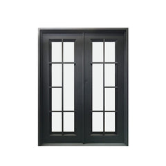 WDMA wrought iron door double Steel Door Wrought Iron Door 