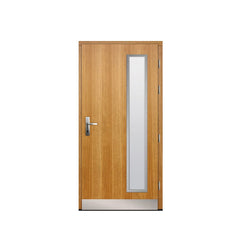 China WDMA Factory Custom Wooden Single Door Designs In Karachi