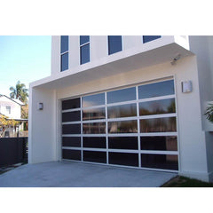 WDMA Finished Surface Remote Control Smart Sliding Stacking Garage Door