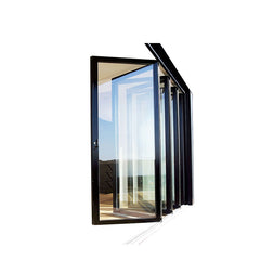 China WDMA Aluminium Glass Door Design