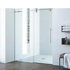 WDMA frameless bathroom tempered glass shower door Shower door room cabin 