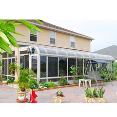 China WDMA conservatory roof system Aluminum Sunroom 