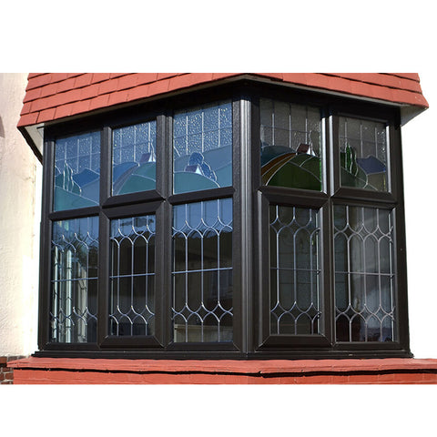 WDMA Latest Anti-theft Corner Butt Joint Standard Size Frosted Glass Home Hurricane Impact Blind Inside Aluminum Double Glass Window