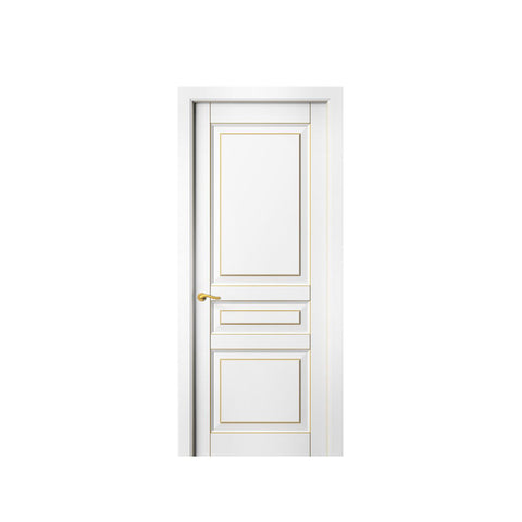 China WDMA round top wood door Wooden doors 