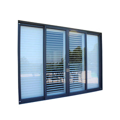 WDMA Tempered Glass Sliding Door