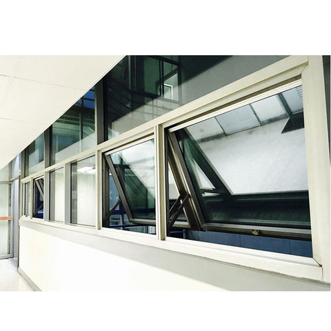 China WDMA aluminum tilt out window bottom hung window puertana factory Aluminum Awning Window 