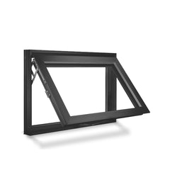 China WDMA New Products Double Glass Aluminum Awning Windows